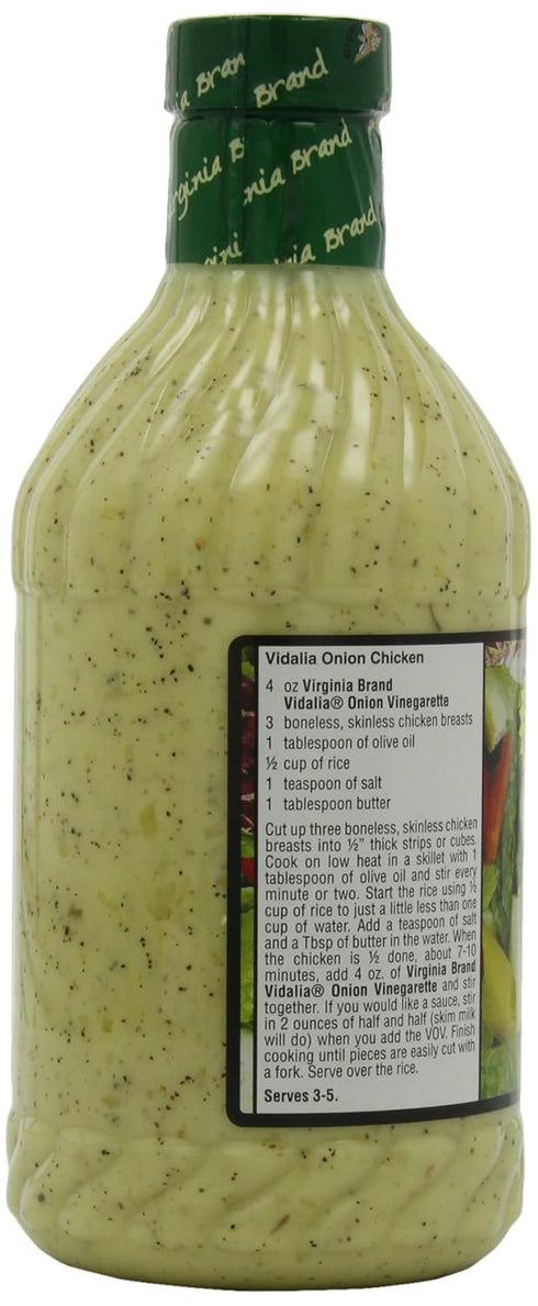 Virginia Brand 33.8oz (Pack 1) Vidalia Onion Vinaigrette