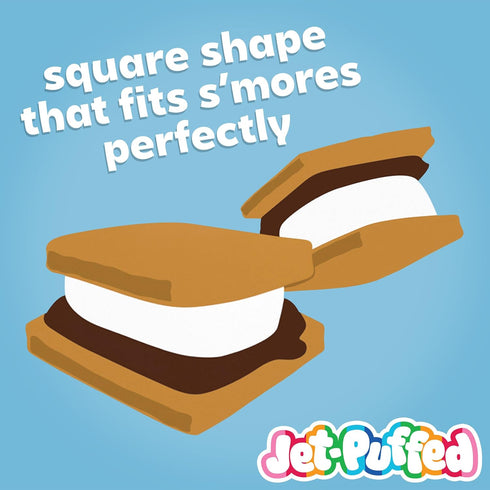 21 oz Jet-Puffed S'more Vanilla Marshmallows, Bag