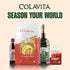 32 Oz Colavita Roasted Garlic Extra Virgin Olive Oil, Fl Cold Pressed EVOO Infused with Natural Roasted Garlic Flavor