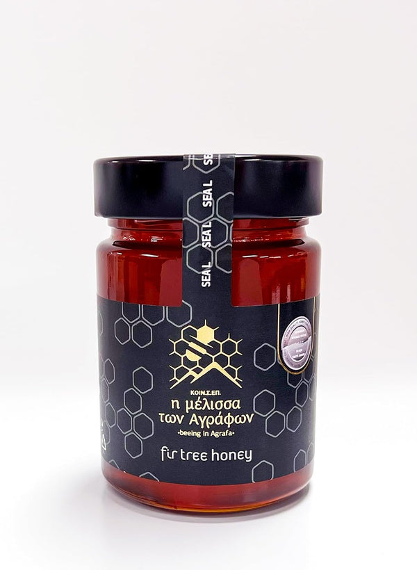 Generic Fir Honey from Agrafa Greece-Pure Award Winning, Raw Unfiltered Authentic Greek Honey