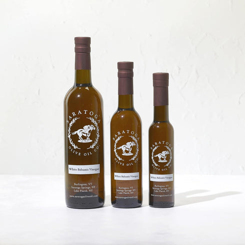 750ml (25.4oz) Saratoga Olive Oil Company Apricot White Balsamic Vinegar
