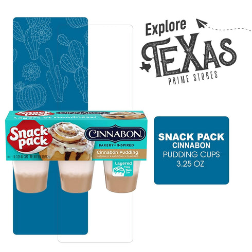 Snack Pack 24-Count 3.25 1 - Lavinia Essentials Bundle: of Cinnamon Flavored Pudding, Gluten-free, Kosher On-The-Go