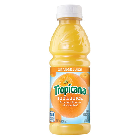 10 (Pack 24) Tropicana Orange Juice, Ounce
