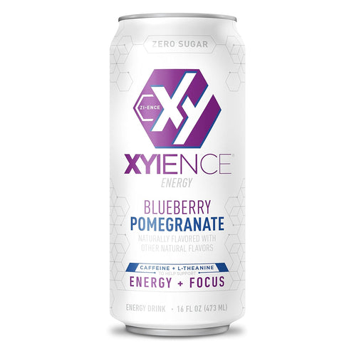 16 oz (Pack 12) Xyience Blueberry Pomegranate Energy Drink, fl can