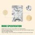 (8m/26ft) FAIRSKY Edible Drying Natural Sausage Casing, Sausage Casings for Flavorous Homemade Sausages Ham,Breakfast