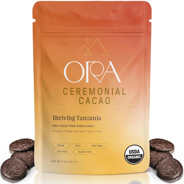 ORA Ceremonial Cacao - Thriving Tanzania - Organic 100% Cacao - Ethical