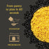 Pack 6, Mina Saffron Rice, Festive Rice, Pearl Couscous, Variety of Ready to Eat, Microwavable, Couscous Pearls, Side
