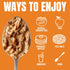Fit Butters Charley's Famous Carrot Cake Cashew Almond Butter (Vegan) Spread - Added Protein and Coconut Oil, Low Carb