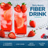 5g 7 (10ct) WonderSlim Fiber Drink, Very Berry, Fiber, Vitamins & Minerals, No Fat, Gluten Free, Keto Friendly & Low