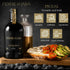 (0,1%), 16.9 oz (500ml) FLOR DE LA JARA Premium Extra Virgin Olive Oil from Spain, First Cold Pressed, Polyphenol-Rich