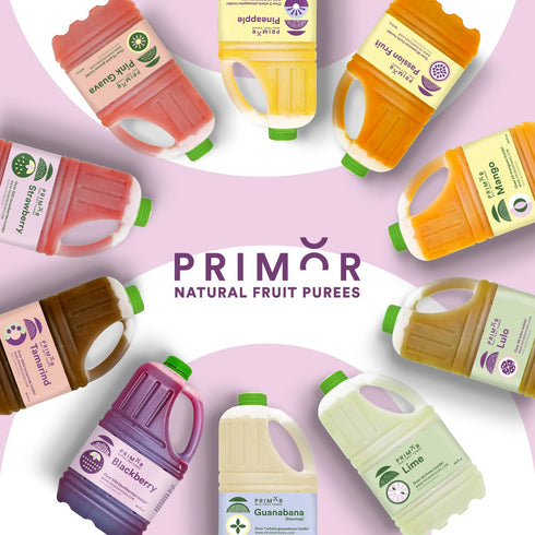 Countless Primor Fruit Purees | Made with Real Fruit | Applications: Juices, Smoothies, Cocktails, Desserts, and More
