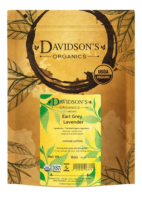 Davidson's Tea Bulk, Earl Grey with Lavender, 16 Ounce