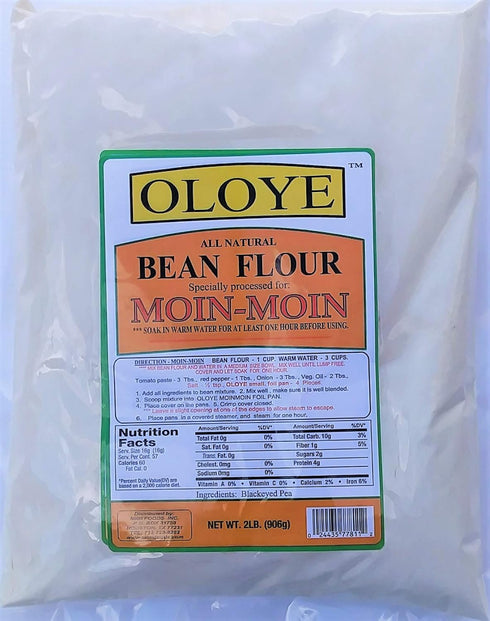 Traditional Taste Beans Flour for Moin-Moin 2lbs