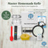 SET Original Milk Kefir Lebanese Starter COMPLETE w/ Grains - Active Probiotic Starter Cultures Easy Care Culture