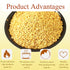 2 (14oz 28oz Roasted Buckwheat Groats - Toasted Hulled Buckwheat, Jars Each, Total), Gluten-Free Paleo Cereal for Tea