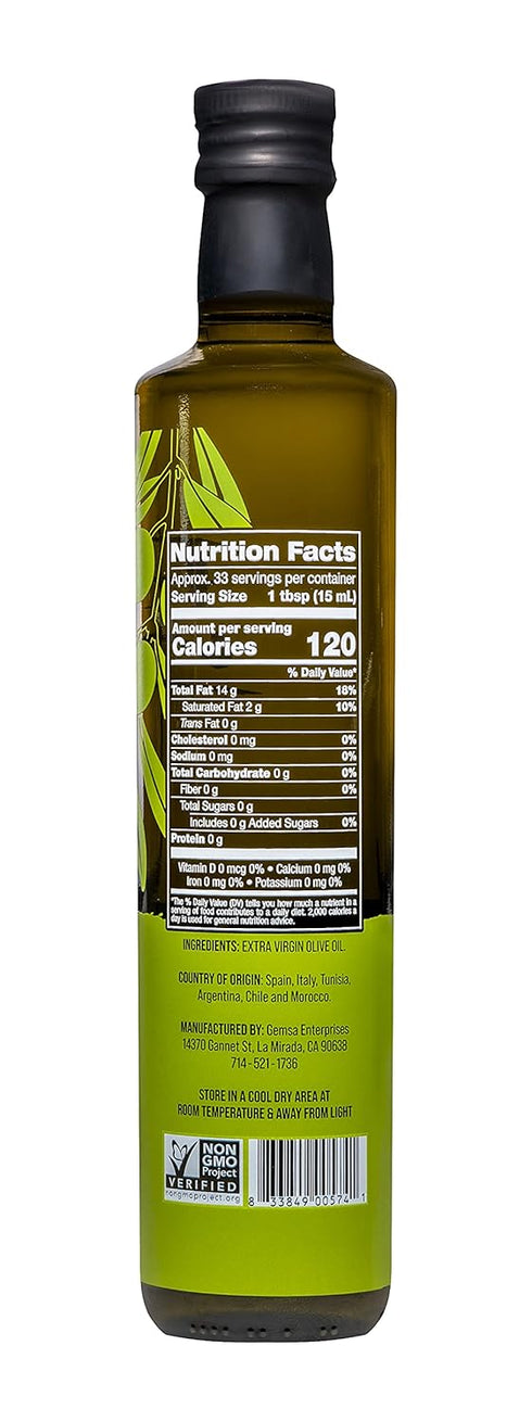 100% Farm To Market NGMO Cold Pressed Pure Extra Virgin Olive Oil, Healthy, Chemical Free Oil Loaded with Healthy