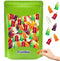 Fruidles Mini Soda Gummy Pop Candy Mix, Delicious Multicolor Fruit Flavors, Party
