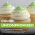 (3.7oz) Green Sanding Sugar Naturally Colored with Plants, No Artificial Dyes, Dye Free Christmas Sprinkles, Green