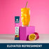 Packs 5g 16 Packets (.60 oz) Bare Bones Passion Fruit Elevated Drink Mix | Light & Flavorful | Gluten-Free & Naturally