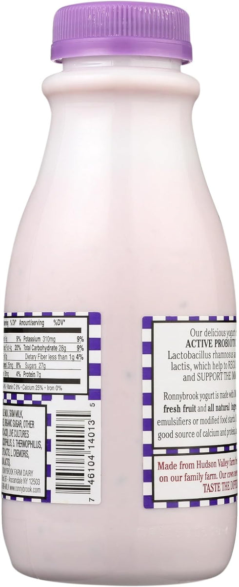RONNY BROOK 12 RONNYBROOK FARM DAIRY Blackberry Drinkable Yogurt, FZ