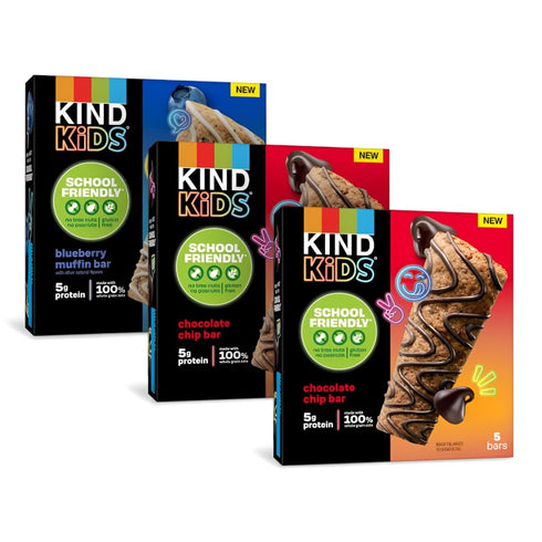 KIND Kids Granola Bars Variety Pack, Gluten Free, Low Sodium, Peanut and