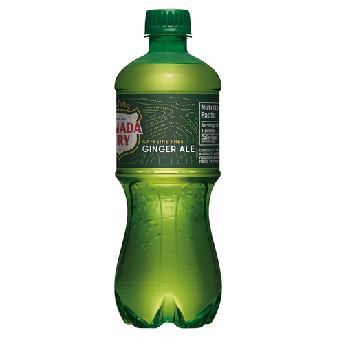 20.0 Oz. (24 Count) Canada Dry, Ginger Ale Bottle