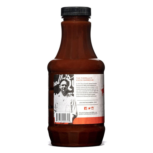 Jack Stack Barbecue Hot Sauce - Kansas City Cayenne Pepper BBQ Sauce (2 Pack, 18oz)