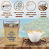 100% 8oz Pack, JamaicanCoffeeClub Blue Mountain Whole Bean Coffee, WB Jamaican Roasted Beans, Smooth Rich Flavor
