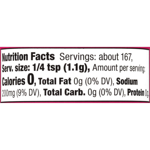 McCormick Himalayan Pink Salt All Purpose Seasoning with Black Pepper and Garlic, 6.5 oz