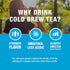 Packets, 64oz (Pack 10) Tiesta Tea - Maui Mango Cold Brew, Loose Leaf, Mango Pineapple Herbal Tea, Premium