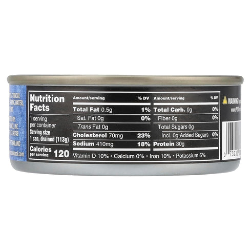 5 oz (142 Crown Prince Natural Tongol Tuna, Chunk Light, In Spring Water, g)