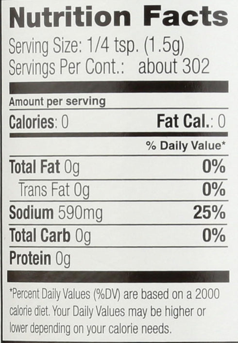 Nassau Candy 16 OZ DAVIDS Kosher Salt