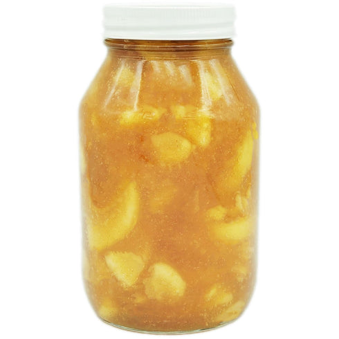 Amish Buggy 32 Oz Amish Pie Filling - TWO Jars (Apple No Sugar Added)
