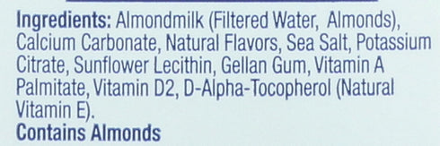 32 Oz Blue Diamond, Almond Milk Vanilla Unsweetened, Fl