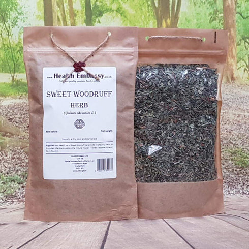 Health Embassy Sweet Woodruff Herb | Galium Odoratum L | Herbal Tea, 50g