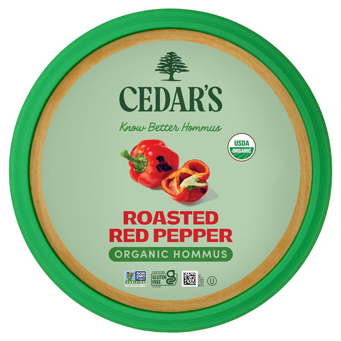Cedar's Hummus Organic Roasted Red Pepper