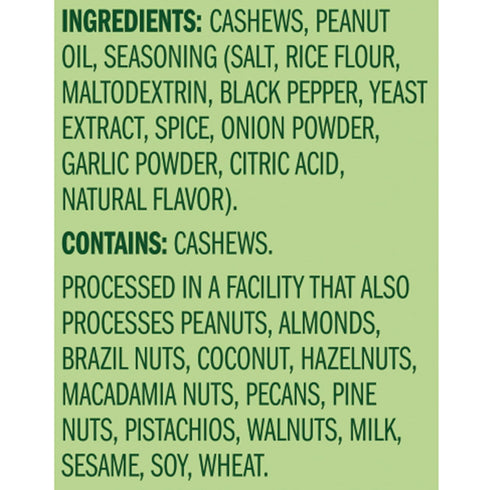 5 oz (2 Pack) Emerald Salt & Pepper Cashews