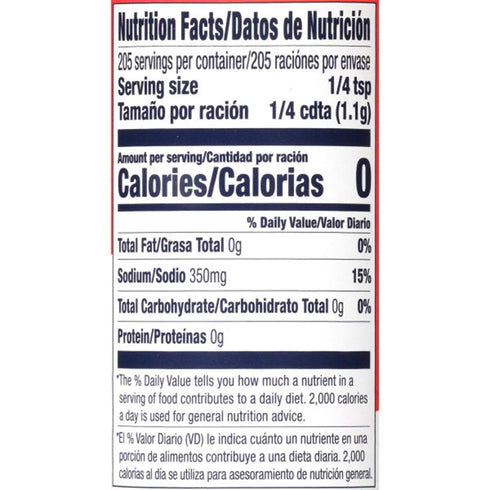 Morton Season-All Seasoned Salt, 8 Ounce, Pack of 6