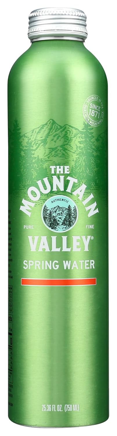 The Mountain Valley 25.36 MOUNTAIN VALLEY WATER Spring Water, FZ
