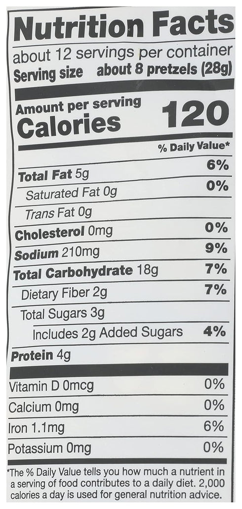 365 12 by Whole Foods Market, Almond Butter Filled Pretzel Nuggets, Ounce