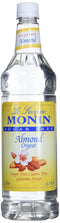 Monin - Sugar Free Almond Syrup, Subtle Sweetness with Rich Almond Flavor,