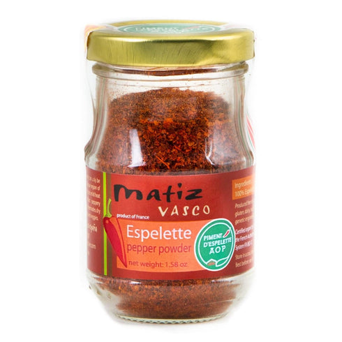 Matiz Piment d'Espelette Pepper from Basque France, 1.58 Ounce, Traditional