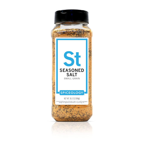 Spiceology Seasoned Salt - 35.2 oz - Use On: French Fries, Steak, Chicken, Fish, Veggies, BBQ Rub
