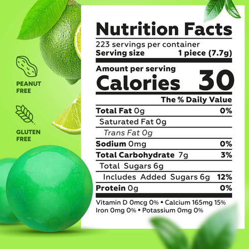 1 Inch 3.8 Lb Gumballs for Gumball Machine - Large Gumballs - Assorted Fruit Flavored Bubble Gum for Kids - Sweet Gum