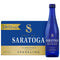 Saratoga Sparkling Water Bottles, 24-Pack - Carbonated Spring Bottled Water - Glass