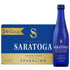 Saratoga Sparkling Water Bottles, 24-Pack - Carbonated Spring Bottled Water - Glass