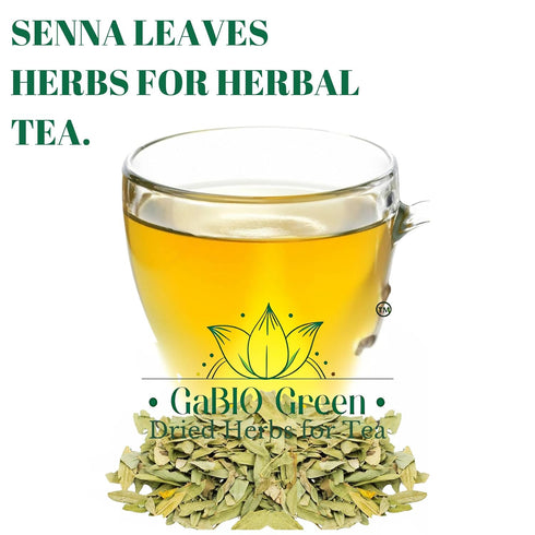 Gabio Green (2oz) Natural Senna Leaves Hoja Sen Dried Herbal Leaves, Senna Raw Leaf, Hoja Sen Cut & Sifted Herbs