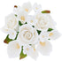 Global Sugar Art Calla Lily and Peace Rose Sugar Flower Bouquet, White