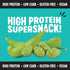 0.9oz (Pack 10) The Only Bean High Protein Snacks, Healthy Snacks for Adults and Kids, Vegan and Low Carb Snacks