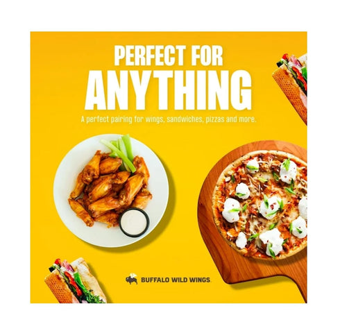 Pack 2 Buffalo Wild Wings Parmesan Garlic Sauce - of - Parmesan Roasted Garlic with Italian Herbs